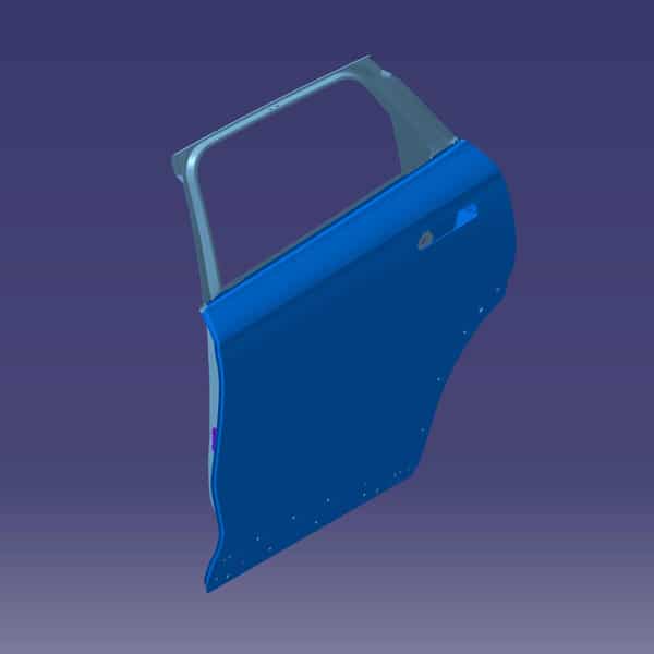OMODA 9 2025 Present Left Rear Door