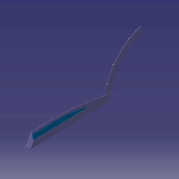 OMODA 9 2025 Present Left Rear Lower Door Trim