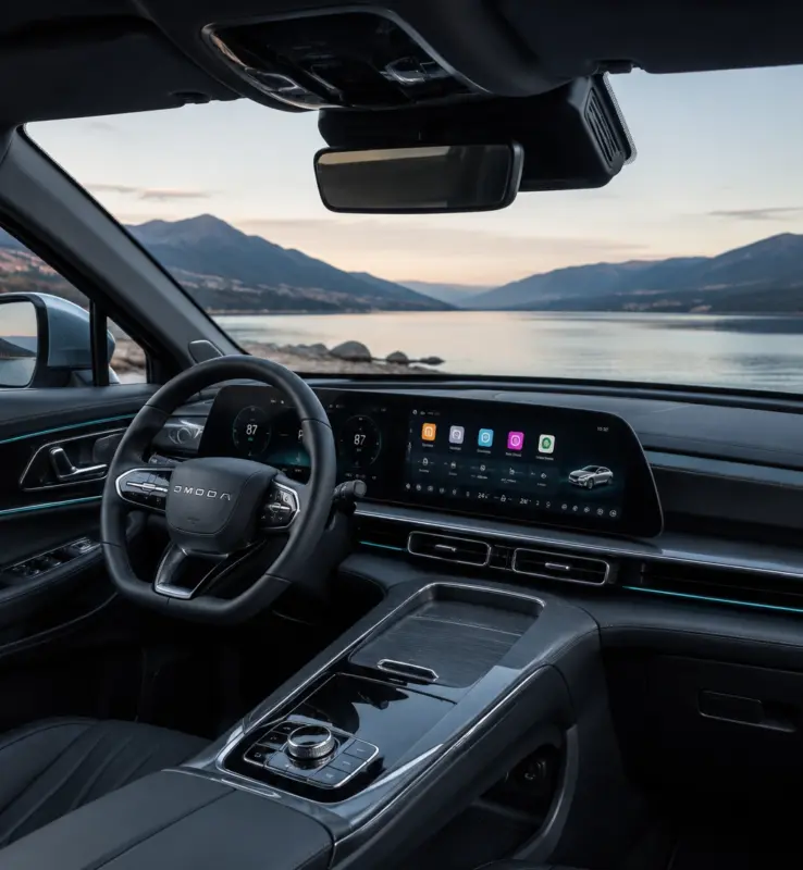 Omoda 9 interior
